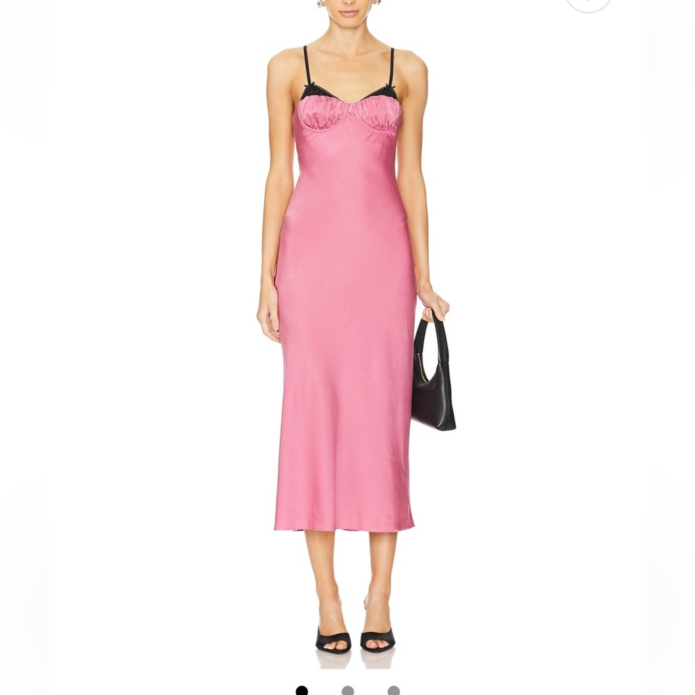 NIA Oona Dress in Dusty Rose